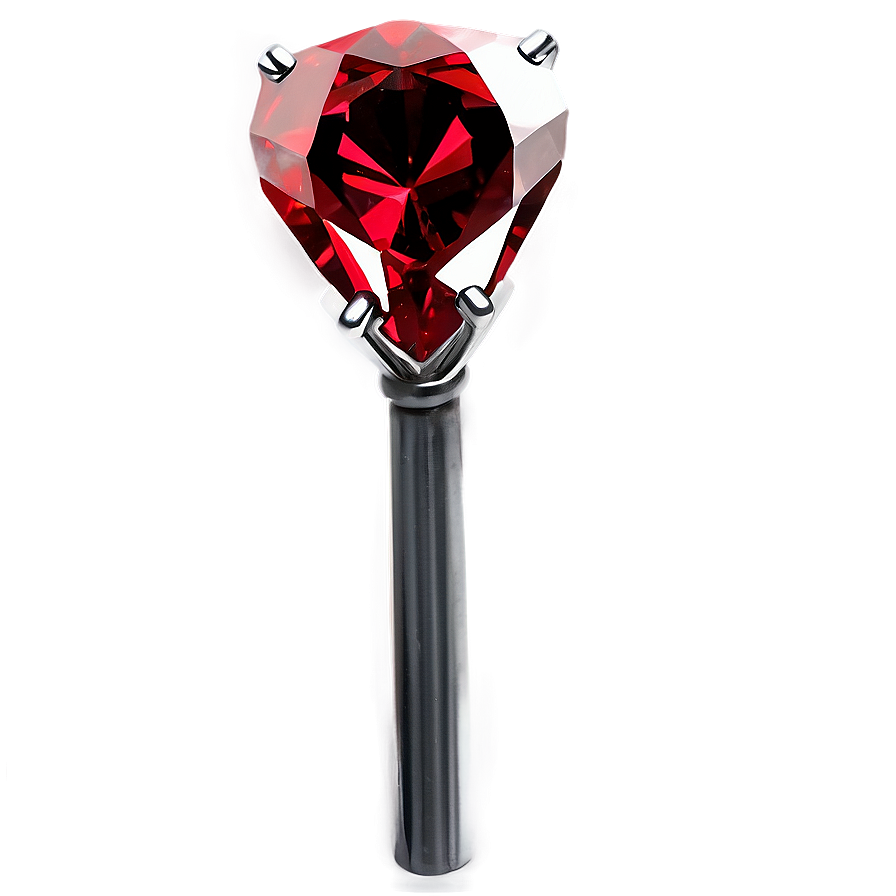 Red Ruby Diamond Png 7 PNG Image