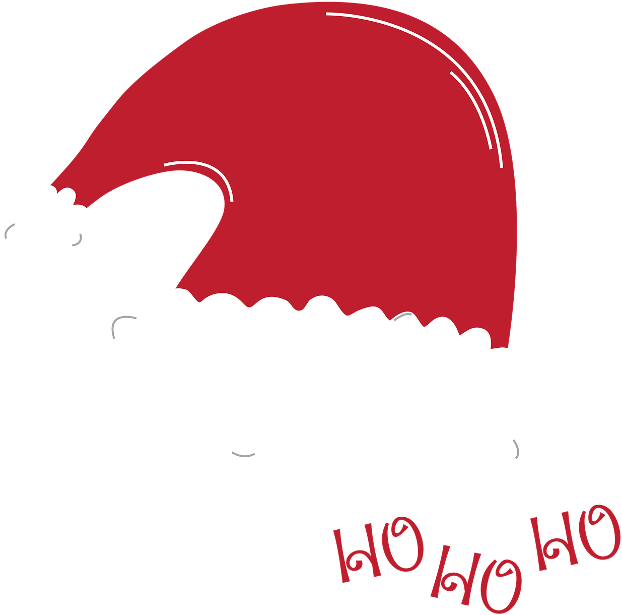 Red Santa Hat Transparent Background PNG Image