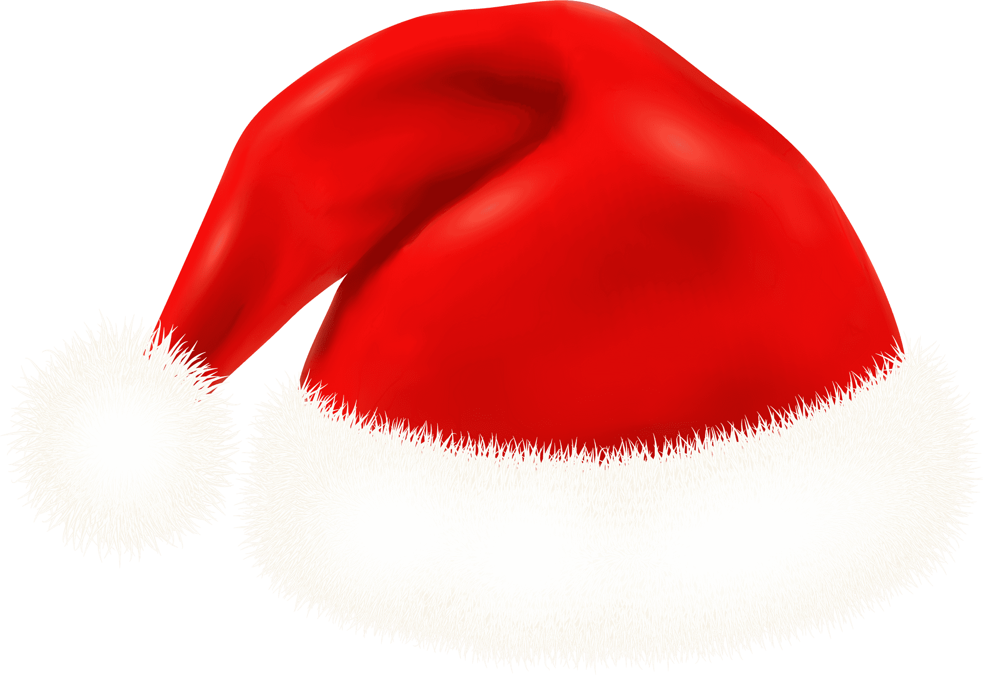 Red Santa Hat Transparent Background.png PNG Image