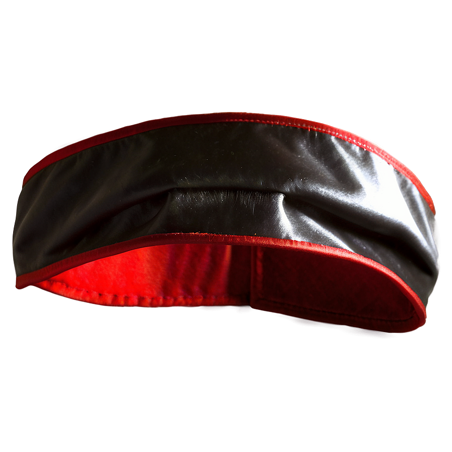 Red Satin Blindfold Png 06212024 PNG Image