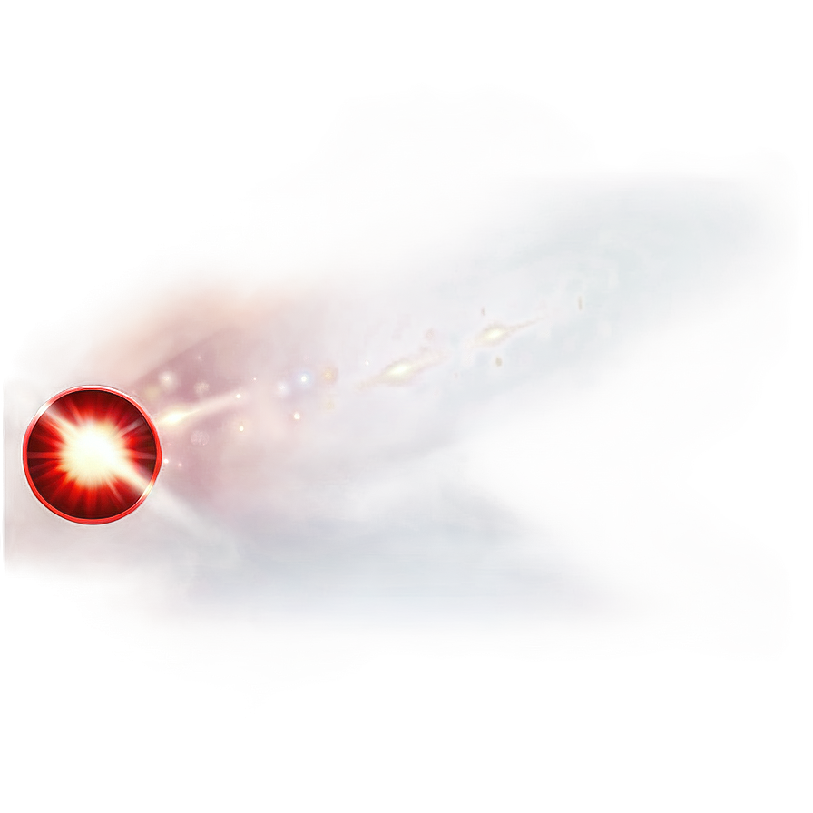 Red Scatter Lens Flare Png Loo PNG Image