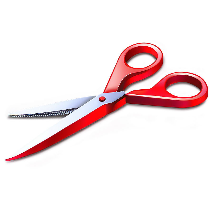 Red Scissor Illustration Png Xfi PNG Image