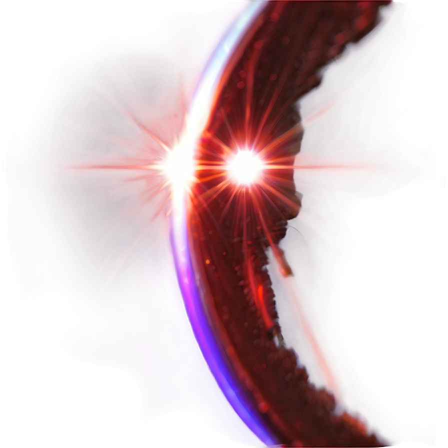 Red Shimmer Lens Flare Png 36 PNG Image