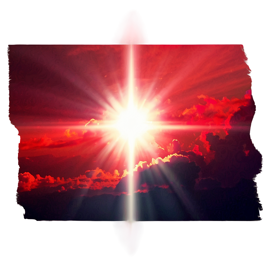 Red Sky Flare Png Wyu68 PNG Image