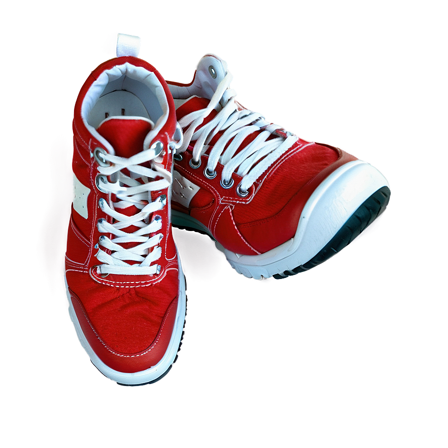 Red Sneakers Png Vcs PNG Image