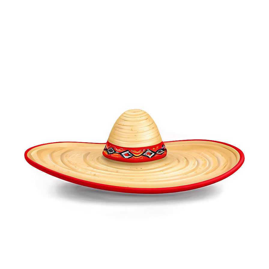 Red Sombrero Hat Png 06272024 PNG Image