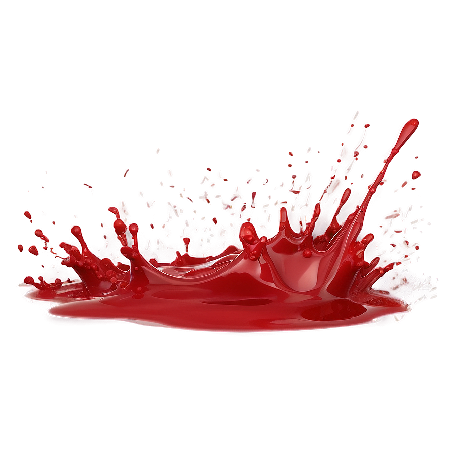 Red Splash Clipart Png Yuh36 PNG Image