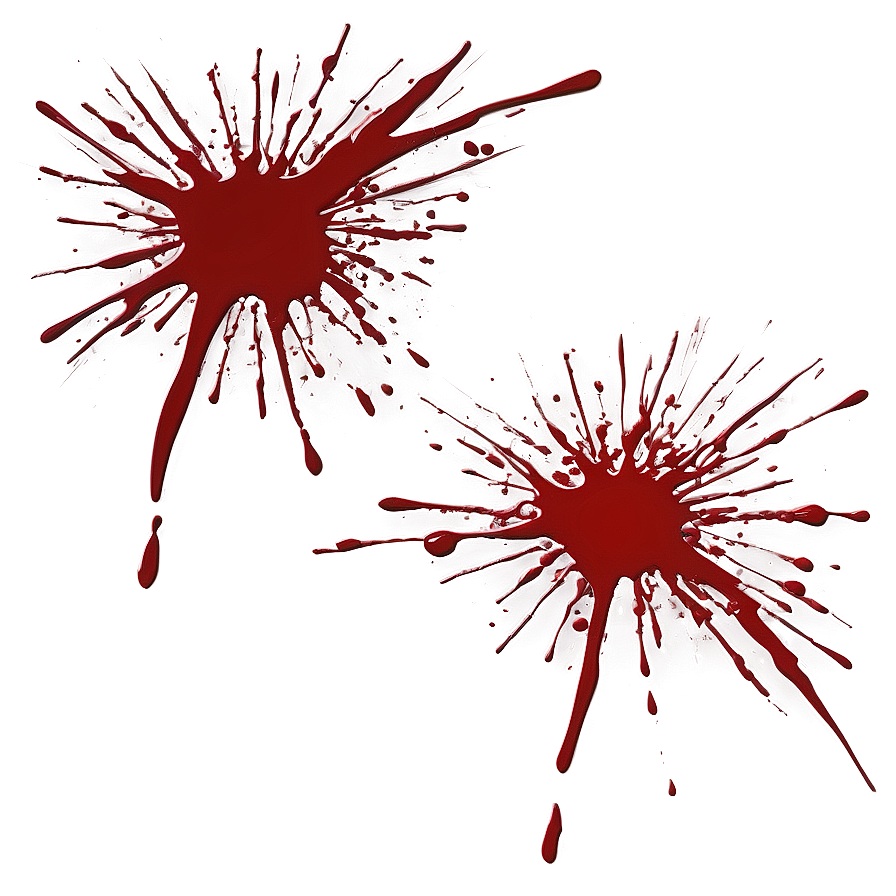 Red Splatter Effect Png 78 PNG Image