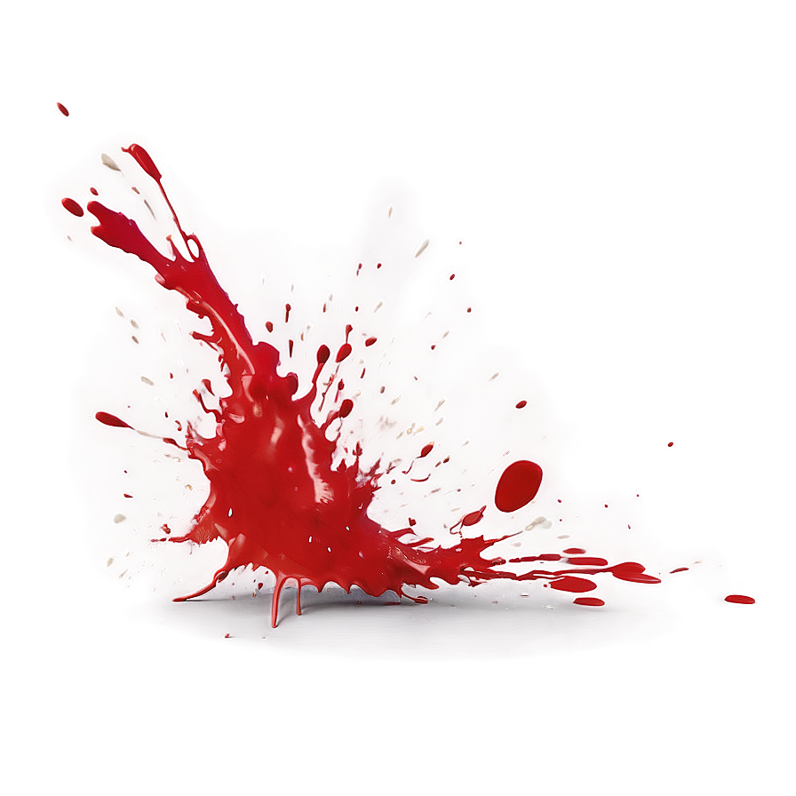 Red Splatter Splash Effect Png Fwg PNG Image