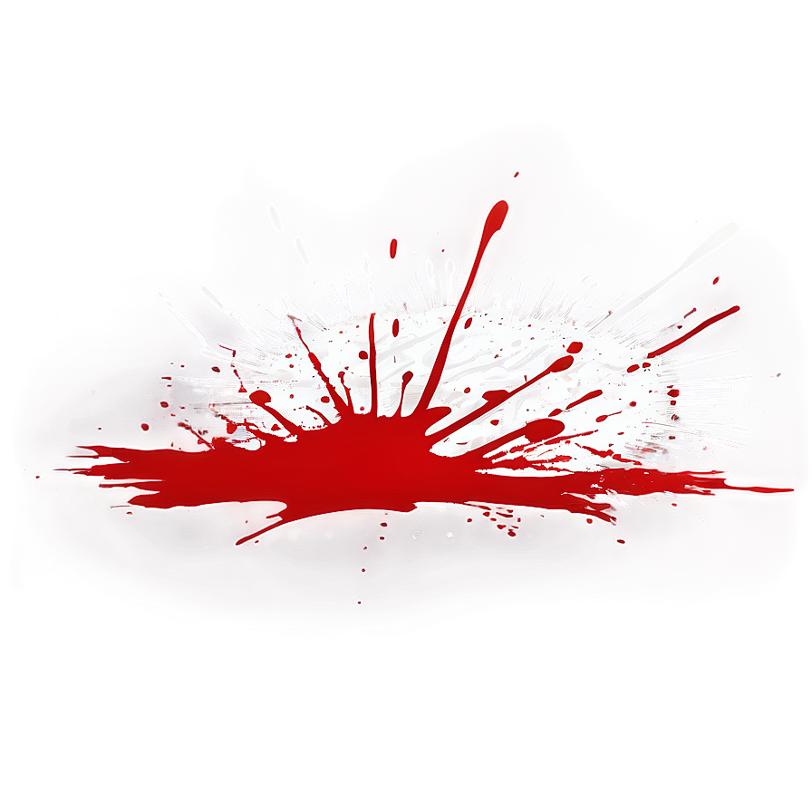 Red Splatter Stain Png Xve65 PNG Image