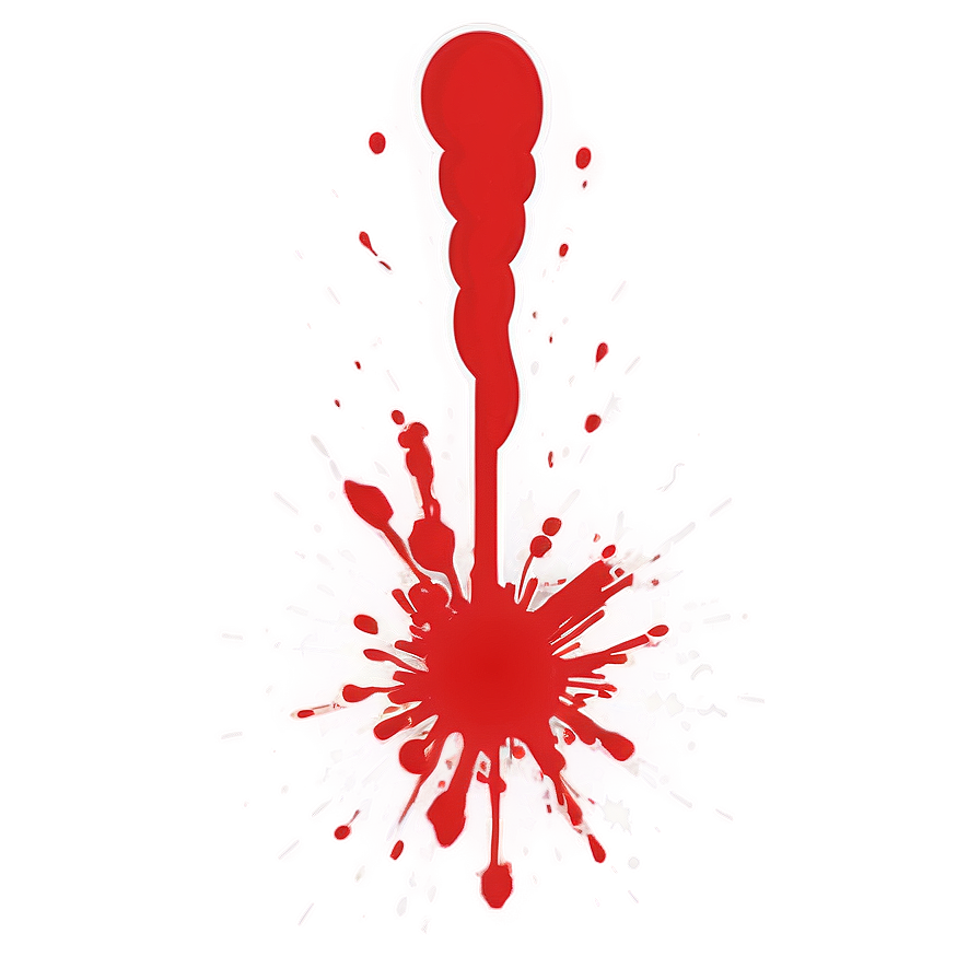 Red Splatter Vector Style Png 06132024 PNG Image