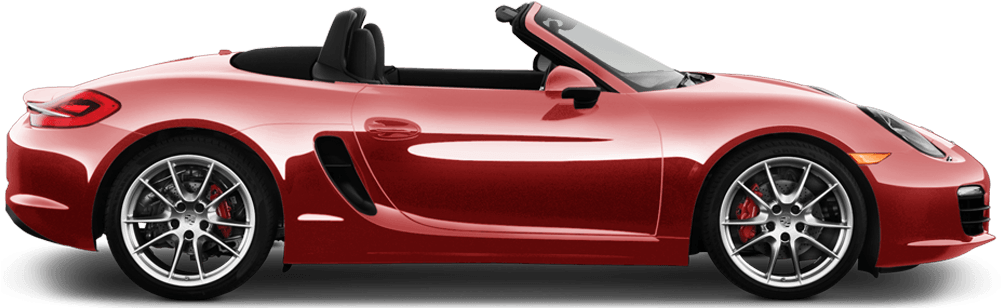 Red Sports Car Convertible H D PNG Image