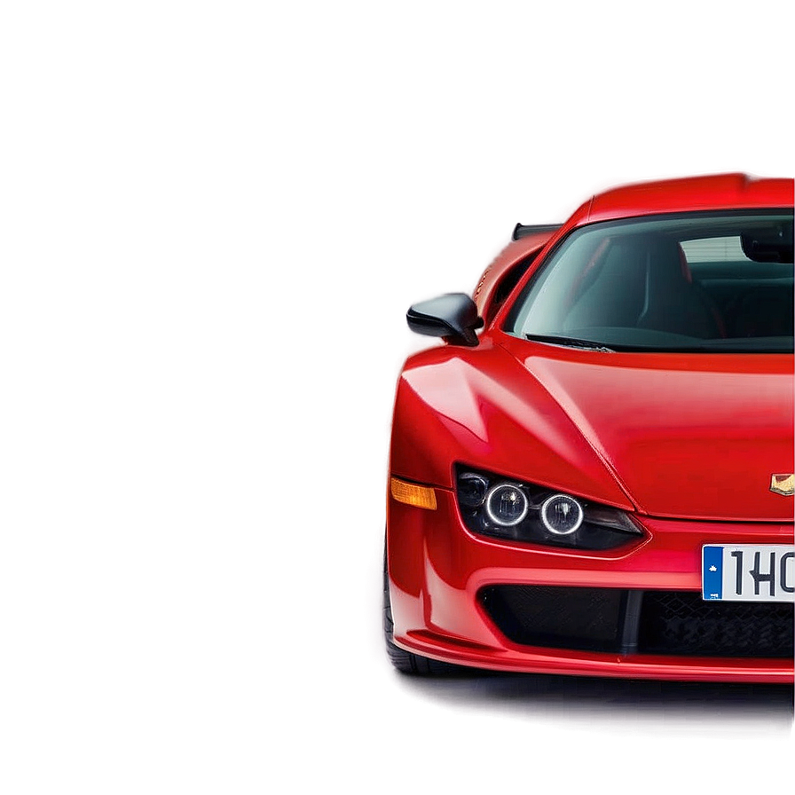 Red Sports Car Png Byv62 PNG Image