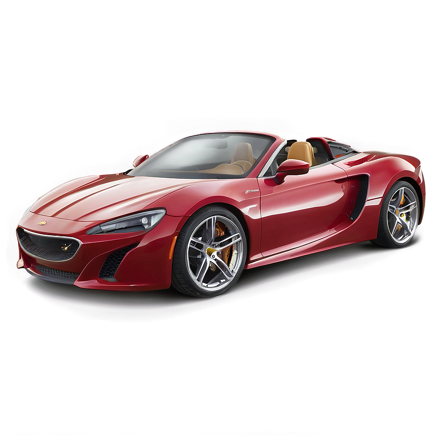 Red Sports Car Png Cmk18 PNG Image