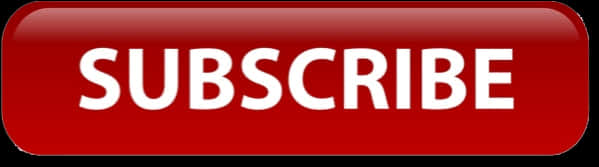 Red Subscribe Button PNG Image