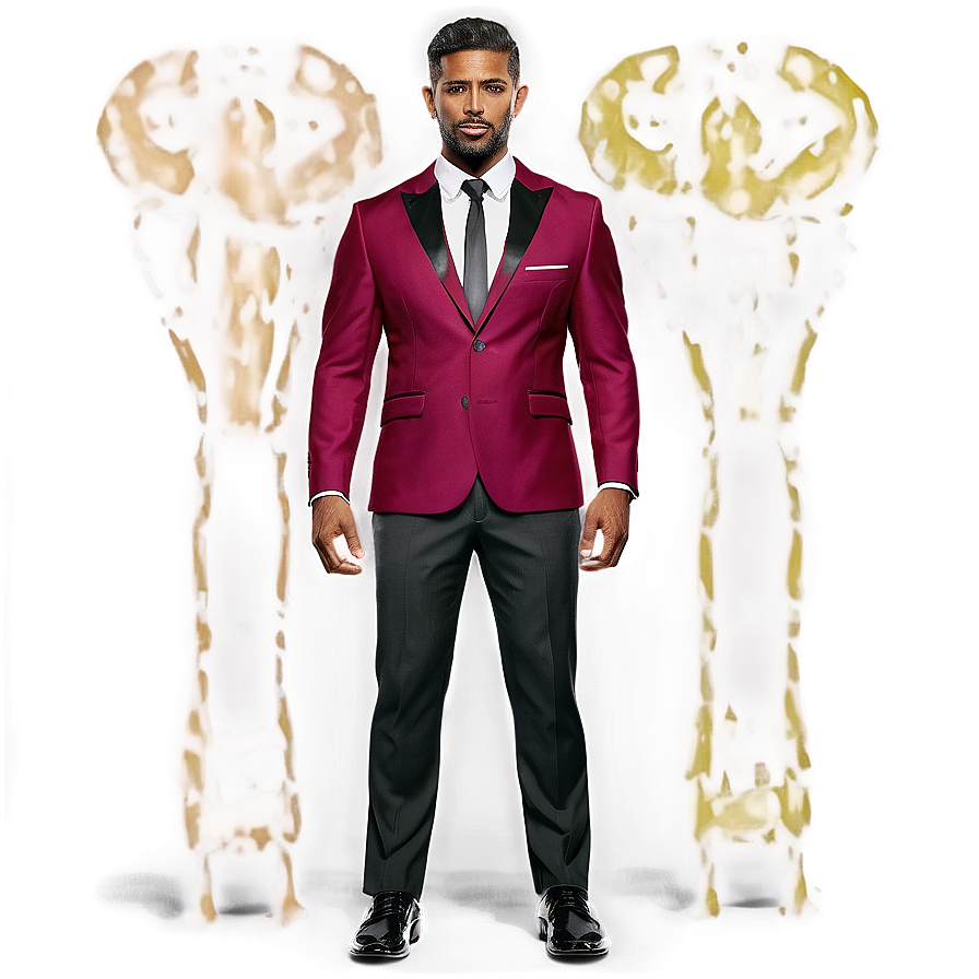 Red Suit Png Xbm80 PNG Image