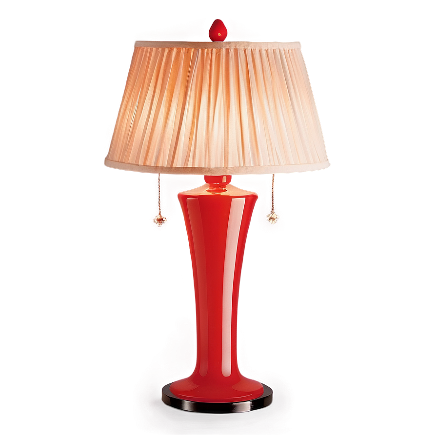 Red Table Lamp Png 52 PNG Image