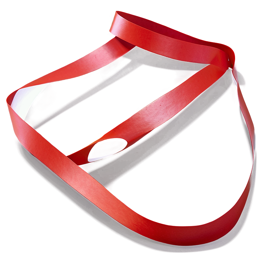 Red Tape D PNG Image