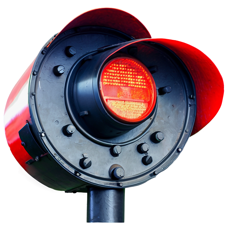 Red Traffic Light Signal Png 2 PNG Image