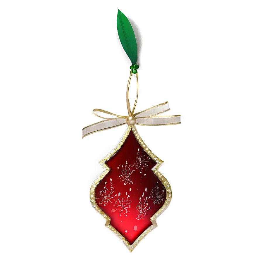 Red Tree Ornament Png Hnl PNG Image