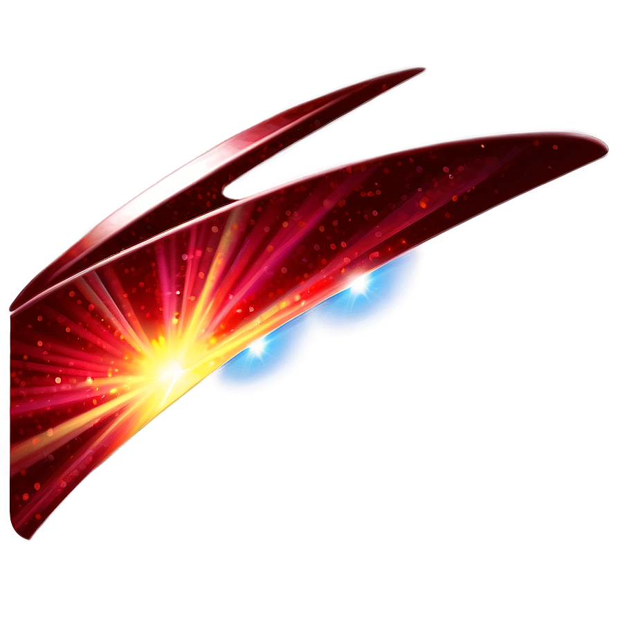 Red Twinkling Lens Flare Png Nes PNG Image