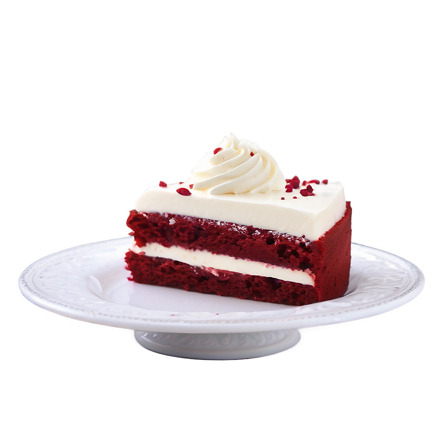 Red Velvet Cake With Mascarpone Cream Png 33 PNG Image