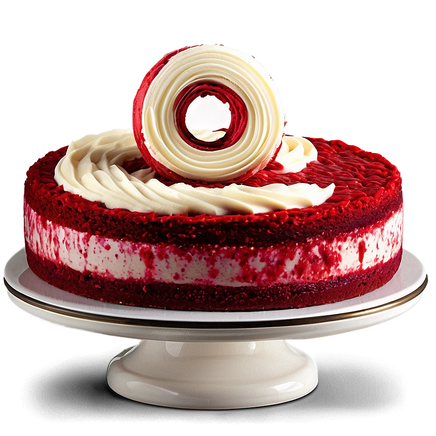 Red Velvet Cheesecake Png Cbd53 PNG Image