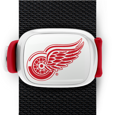 Red Winged Logo Smartwatch Band PNG Image