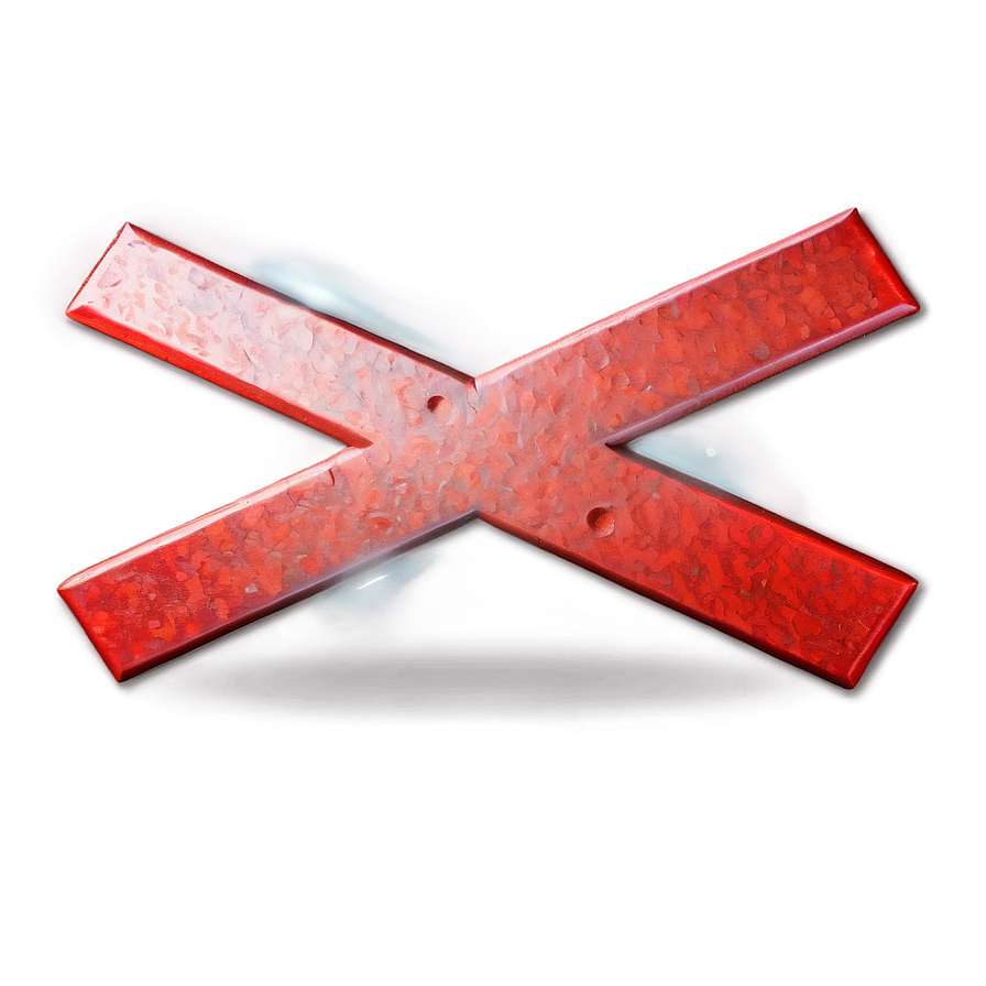 Red X Alert Sign Png 06122024 PNG Image