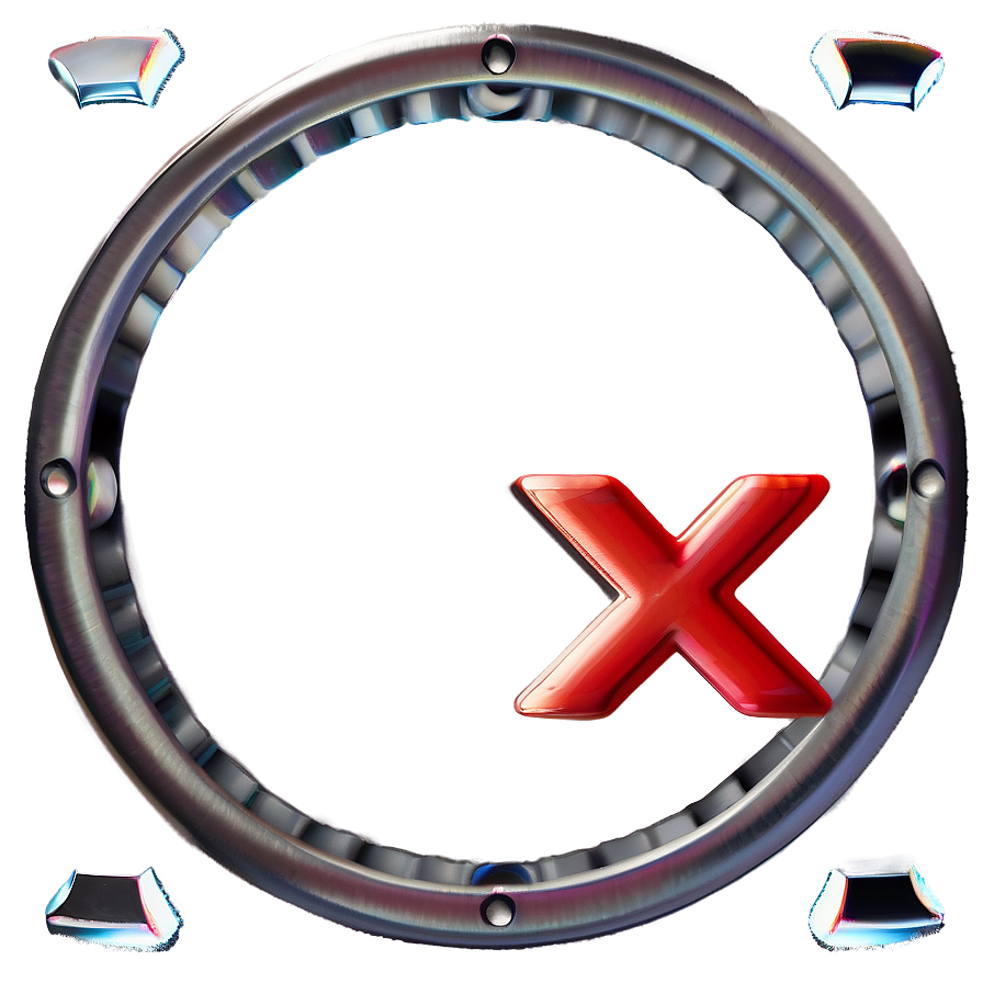 Red X In Circle Png Uio PNG Image