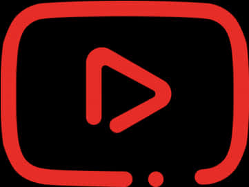 Redand Black Youtube Logo PNG Image