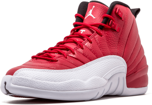 Redand White Air Jordan Sneaker PNG Image