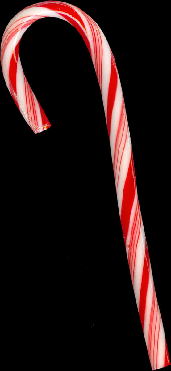 Redand White Candy Cane PNG Image