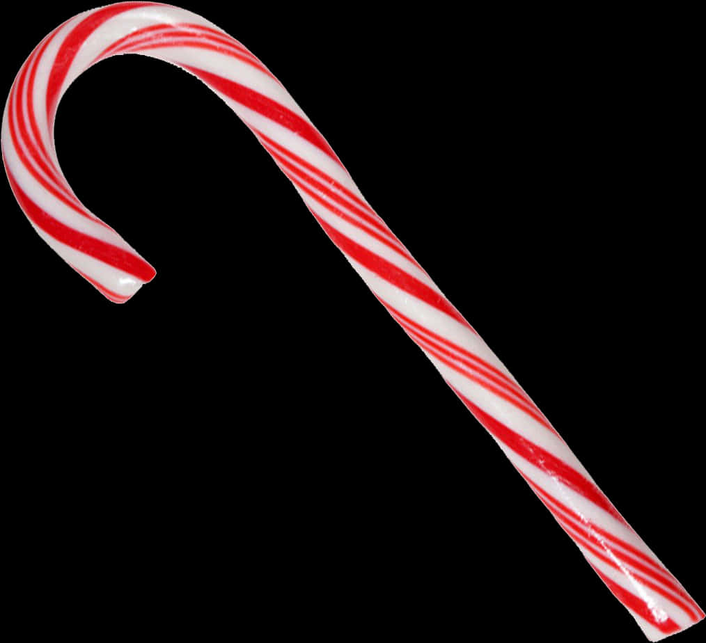 Redand White Candy Cane PNG Image