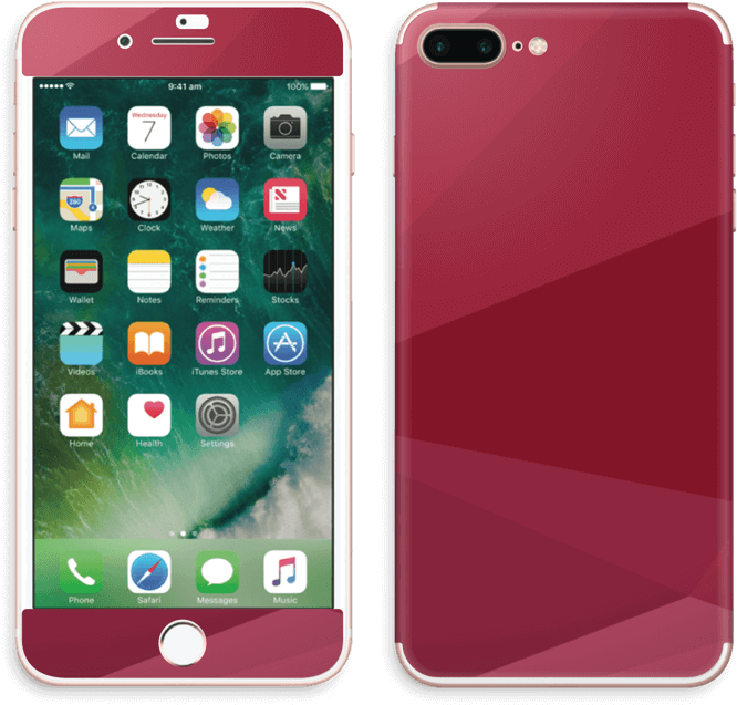 Redi Phone Frontand Back View PNG Image