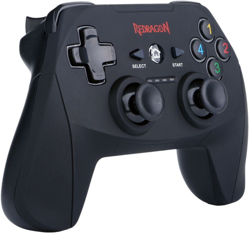 Redragon Gamepad Black PNG Image