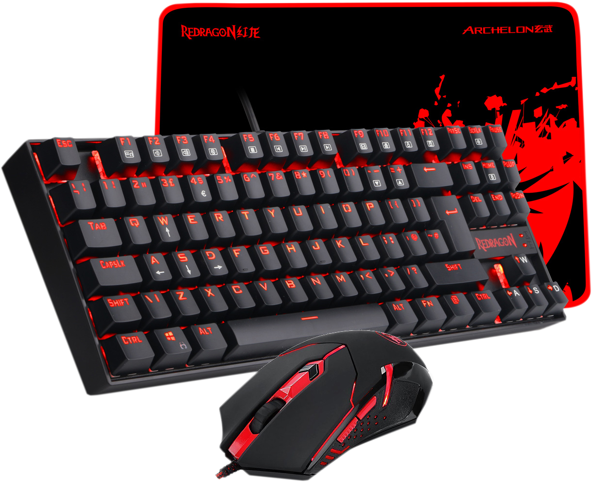 Redragon Keyboardand Mouse Combo PNG Image