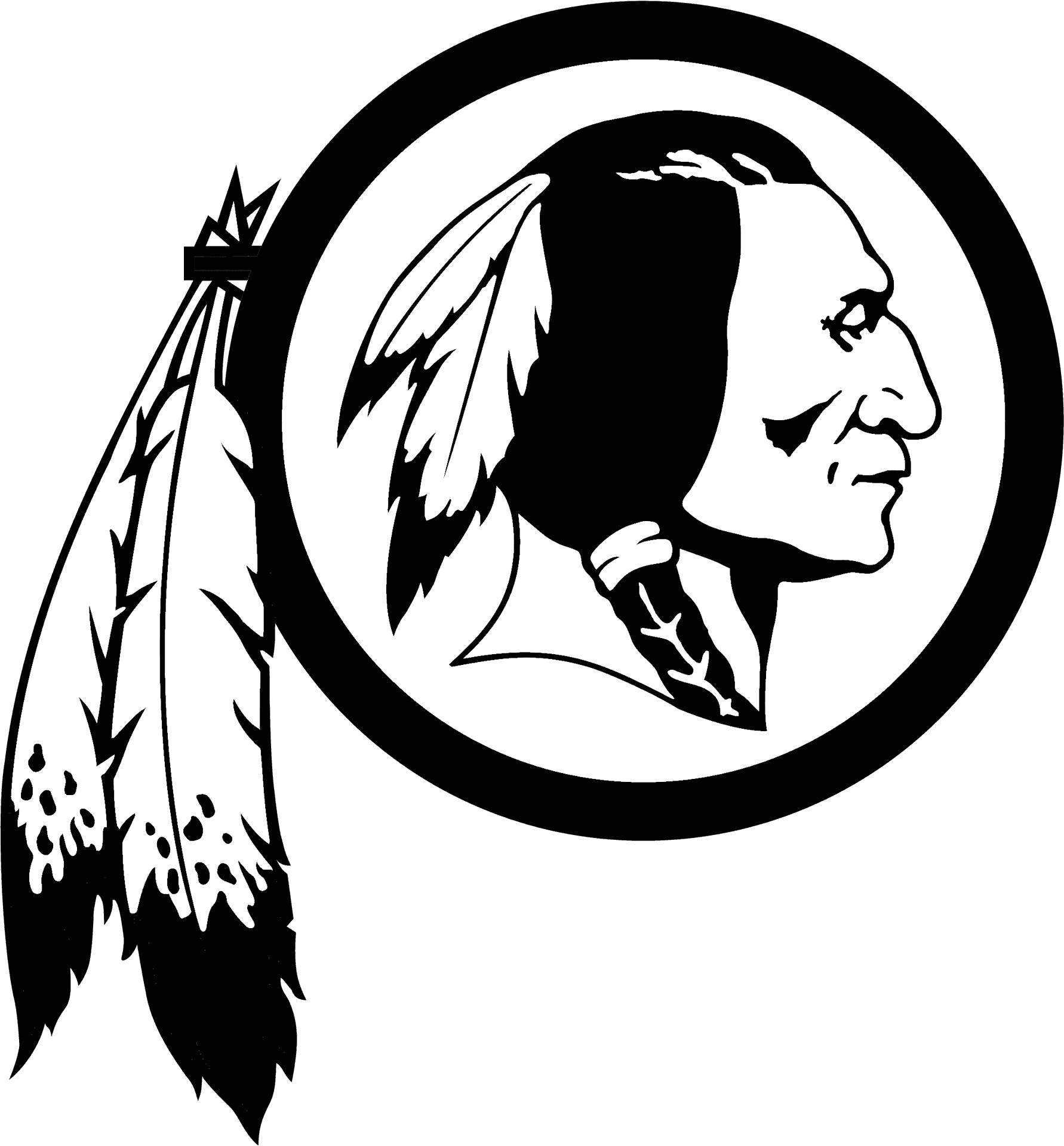 Redskins Logo Profile PNG Image