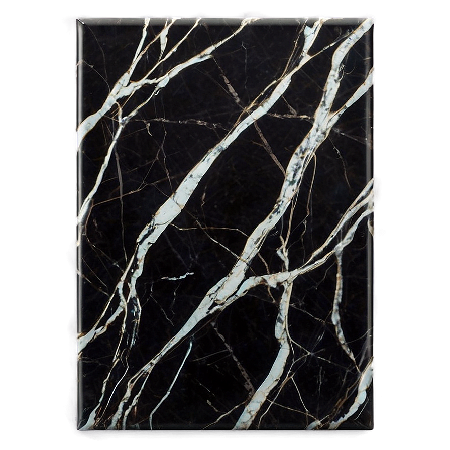 Refined Black Marble Surface Png Svm PNG Image