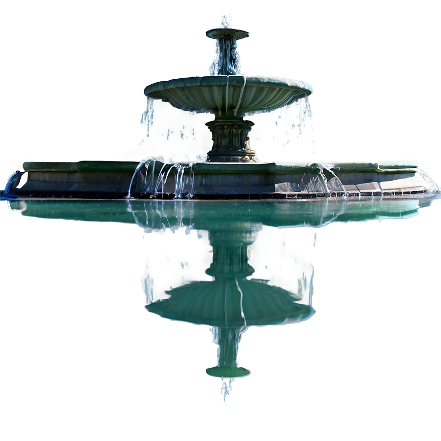 Reflecting Pool Fountain Png Pbx PNG Image