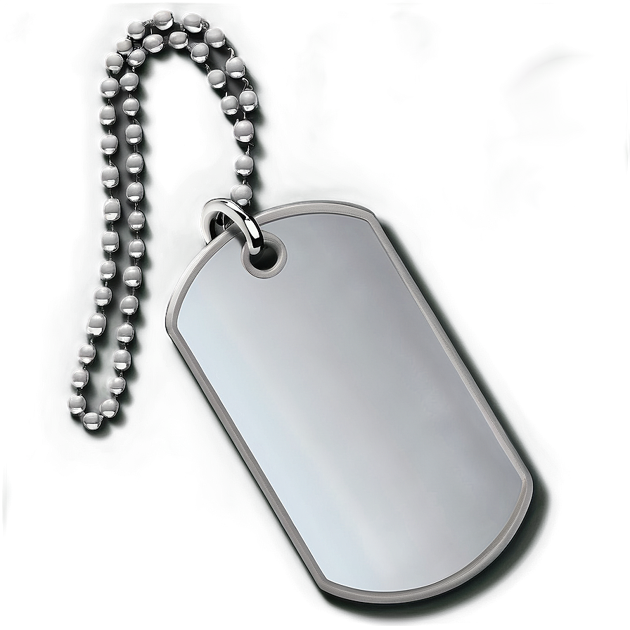 Reflective Dog Tag Png 06122024 PNG Image