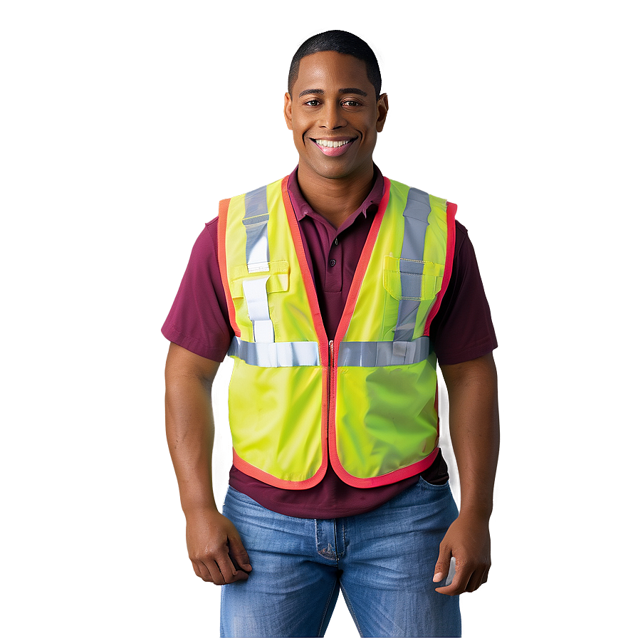 Reflective Safety Vest Png Tqn75 PNG Image