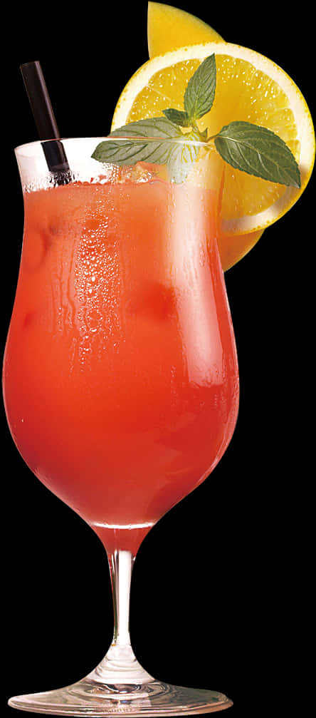 Refreshing Fruit Juice Cocktail PNG Image