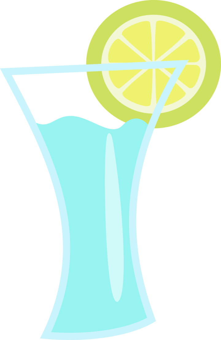 Refreshing Lemonade Glass Vector PNG Image