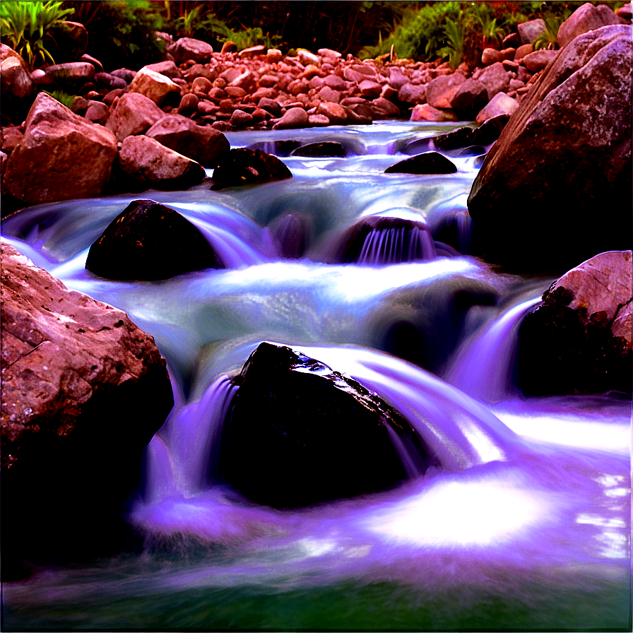 Refreshing Mountain Stream Png Pig79 PNG Image