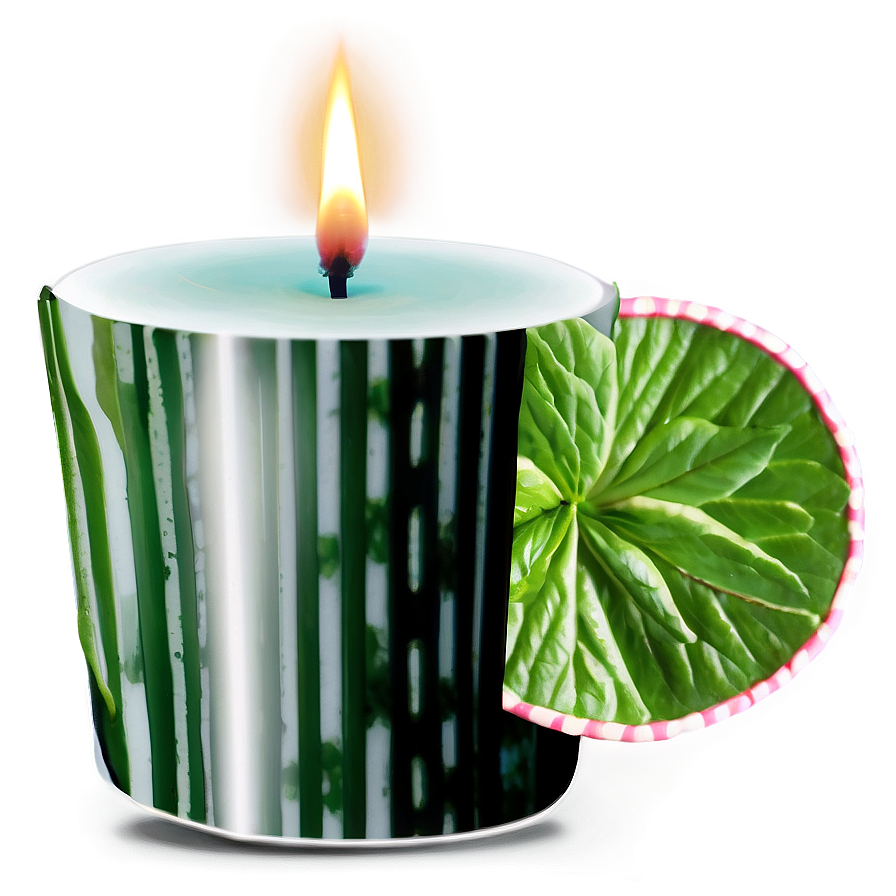 Refreshing Peppermint Candle Png Fjv94 PNG Image