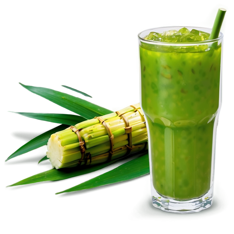 Refreshing Sugarcane Drink Png 06262024 PNG Image