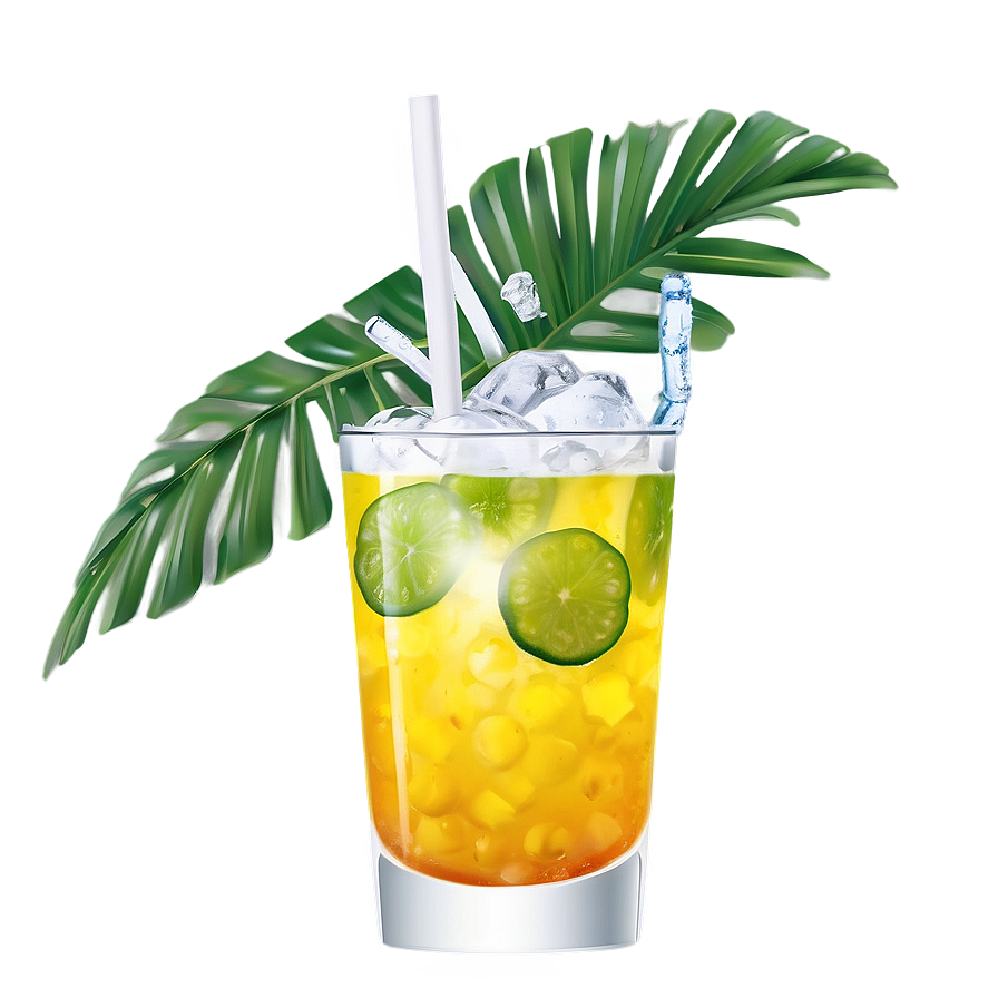 Refreshing Tropical Drink Png Yhh86 PNG Image