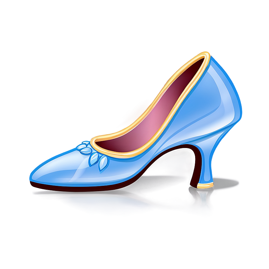 Regal Cinderella Shoe Depiction Png Mgy PNG Image