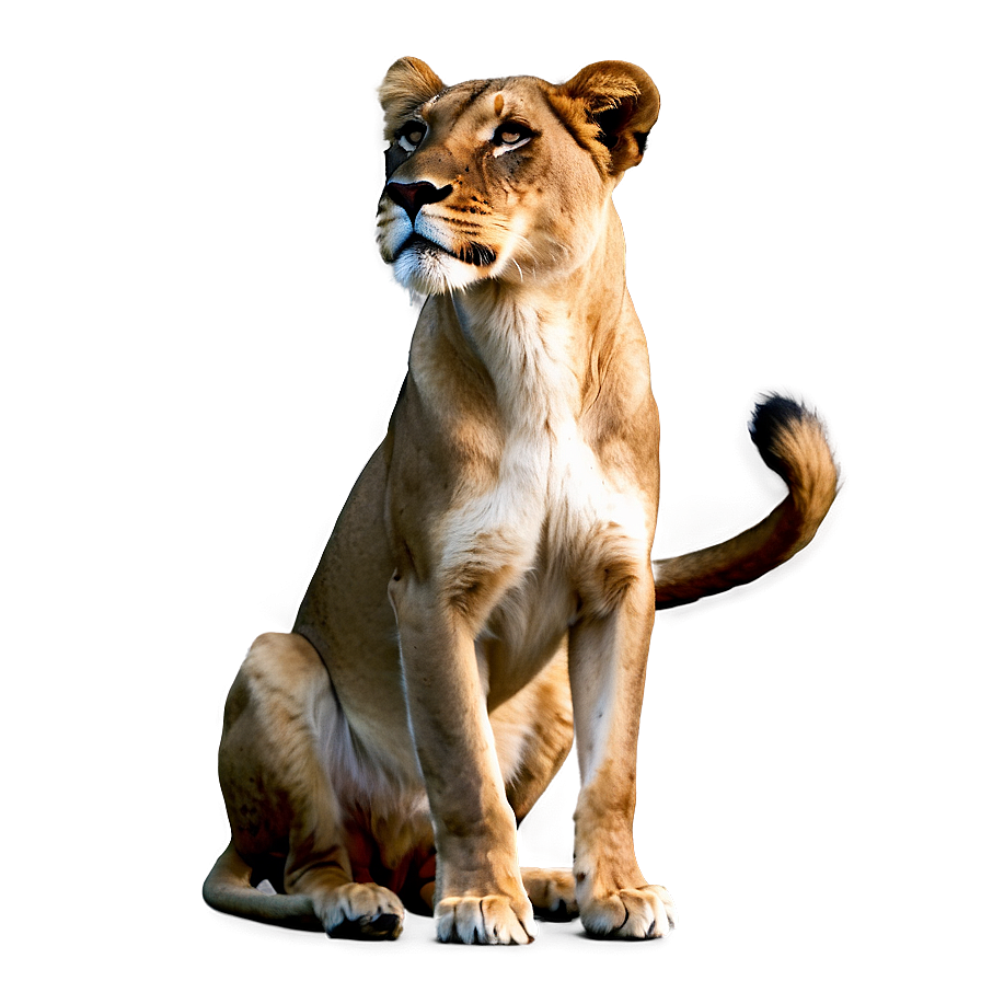 Regal Lioness Png Svb PNG Image